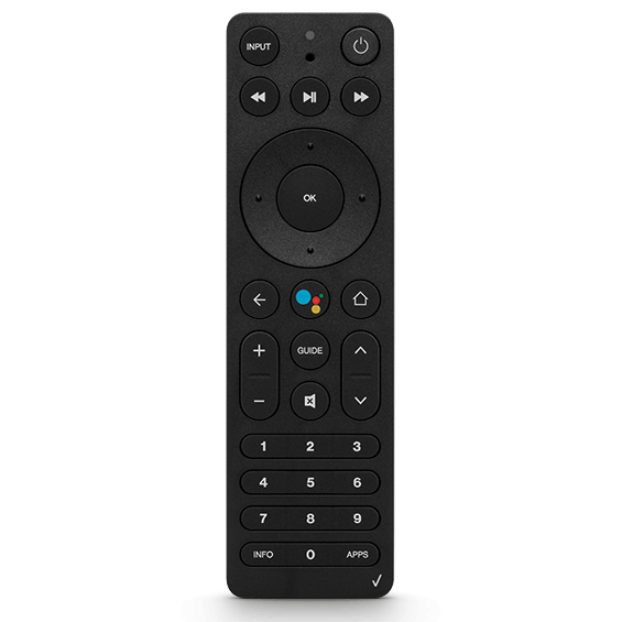 Front view product photo of Stream TV Voice Remote